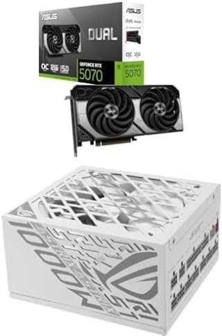 ASUS Dual GeForce RTX 5070 OC 12GB + TUF Gaming 750W pour 669,99€ chez Amazon