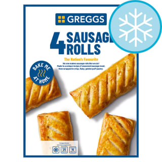 Greggs 4 Sausage Rolls 427g – £2.50 (Clubcard Price)