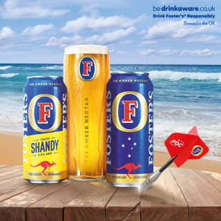 Fosters The Amber Nectar Lager Beer 24 x 440ml for £10 at Tesco