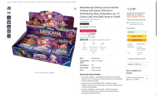 Set 5 Shimmering Skies Disney Lorcana por $1,279 | Amazon