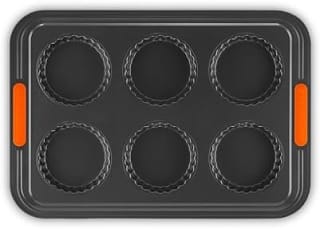 Le Creuset bakvorm voor 6 tartelettes voor €19,25 bij Amazon