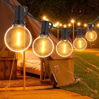 LASPANG Guirnalda de Luces LED Exterior G40, 10 m, 15+1 Focos por $166.50 en Amazon