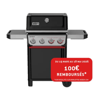 Barbecue à gaz 4 brûleurs en acier - Weber à 784,70€