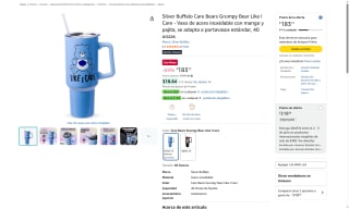 Vaso Grumpy Bear 40oz por $184 | Oferta Amazon