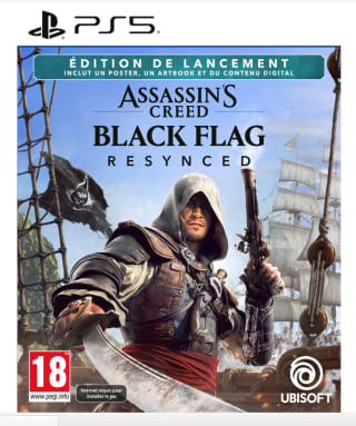 Assassin's Creed Black Flag Resynced Launch Edition PS5 à 59,99€