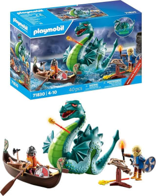 PLAYMOBIL 71830 Viking met zeemonster voor €13,59 bij Amazon