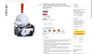Figura TUBBZ Genome Soldier MGS por $196 | Oferta Amazon