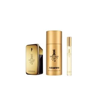 Rabanne 1 Million Eau de Toilette 50ml, Deodorant & 10ml Gift Set for £27.10