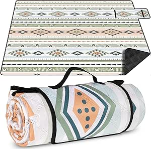 GLOSKIN Manta Picnic, Manta Picnic Impermeable de 200 × 200 cm por 7.04€