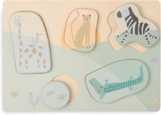 Jollein Houten puzzel Jungle Jambo voor €5,90 bij Amazon