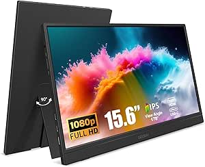 Ecran portable de 15.6 pouces FHD 1080p à 59,99€