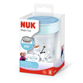 Nuk Magic Cup 230ml Taza de Aprendizaje Infantil Antiderrame Frozen por 3.99€