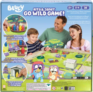 BLUEY Rita & Janet Go Wild Game bordspel voor €15,49 bij Bol
