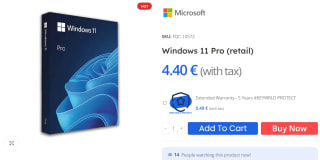 Windows 11 Pro (Retail) por $22 | KEYWRLD