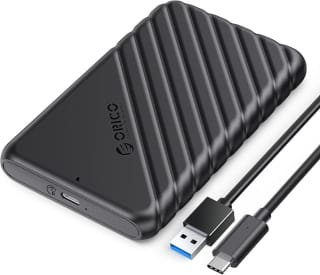 ORICO Boîtier disque dur 2,5" (ABS-25PW1C) à 7,99€ chez Amazon