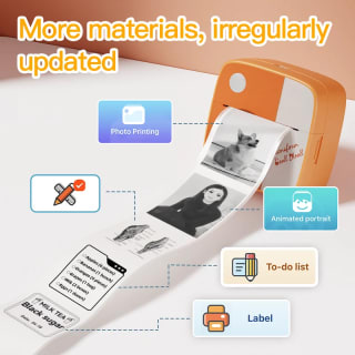 Mini Impresora Térmica D2 (57mm) por $77 en AliExpress