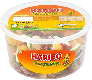 HARIBO Tangfastics Party Tub 1kg for £4.50 at Amazon