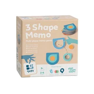BS Toys 3 Vormen Memo voor €5 bij Lobbes