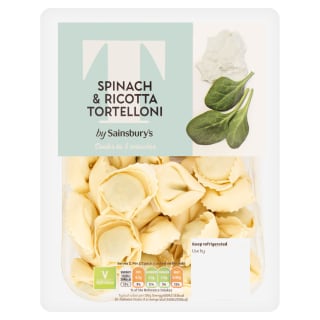 Sainsbury's Spinach & Ricotta Tortelloni 300g for £1.25 at Sainsbury's