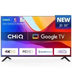 CHiQ U50JD 50'' UHD Smart TV Ultra-dun 4K 2025, Google TV voor €204 bij Joybuy