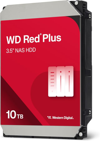 WD Red Plus 10TB NAS Internal Hard Drive – £220.99