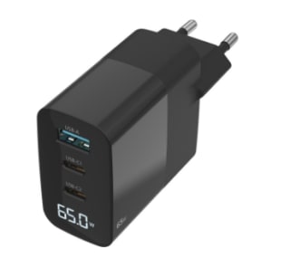 Chargeur mural 65 W GaN Power Delivery avec affichage LED Sitecom à 34,99€