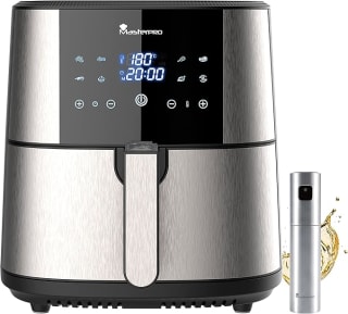 MasterPro Foodies Kit Freidora Sin Aceite XXL de 6L y 1800W + Spray aceite por 49,99€