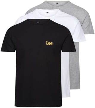 Lee Larkin Camiseta de Hombre (pack de 3) por 22,48€ en Amazon