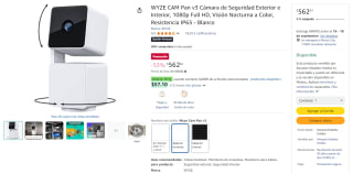 WYZE CAM 1080p Full HD en $563 | Oferta Amazon