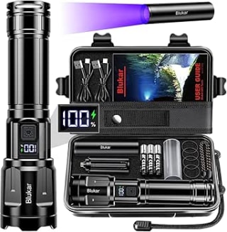 Blukar LED Rechargeable Torch Light for £11.99 (Prime Members Only)