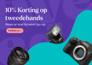 10% korting op alle occasions bij Cameranu