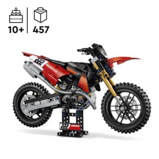 LEGO 42238 Technic Moto Ducati Desmo450 MX Factory por 35,76€ en Miravia
