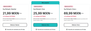 Cupón Surfshark: 28 Meses de Plan Starter por $714