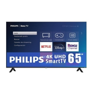 TV Philips 65" 4K LED Roku por $6,500 | Walmart
