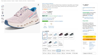 Skechers MAX Cushioning Glide-Step Caledonia desde $1,580 en Amazon