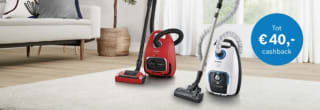 Tot € 40,- cashback op geselecteerde Bosch stofzuigers met stofzak