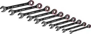 Bosch Professional Set Clés Mixtes Cliquet 10 pour 66,99€