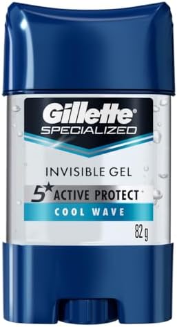 Gillette Clear Gel Cool Wave (82 g) por $53 en Amazon