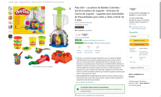 Play-Doh Licuadora de Batidos Coloridos por $170 | Oferta Amazon