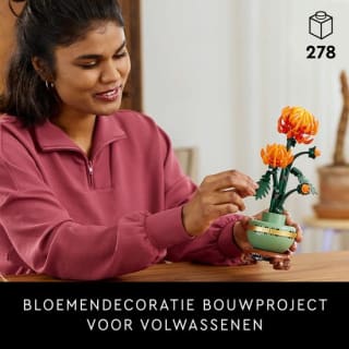 LEGO Icons Chrysant - Botanical Collection voor €15,99 bij Bol