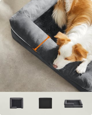 Feandrea orthopedisch hondenbed (91 x 71 x 20 cm) voor €31,56 bij Amazon