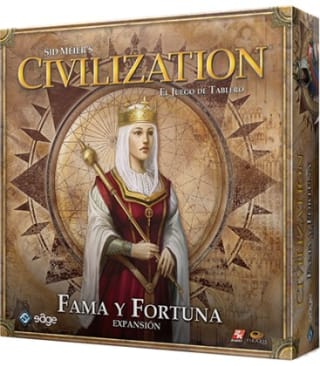Juego de mesa Civilization: Fama y Fortuna por 14€