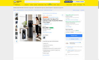 Dispensador de Agua Frío/Caliente por $2,063 | Mercado Libre