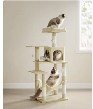 Feandrea Árbol para Gatos de 143 cm por 35,97€
