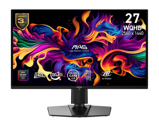 MSI 26,5" QD-OLED + 27" QHD 240Hz + support double pour 499,99€ chez Grosbill