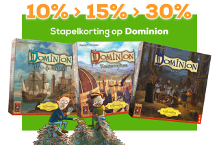 Tot 30% stapel korting op het volledige Dominion-assortiment