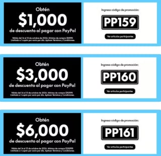 Hasta $6,000 de descuento con PayPal en Costco