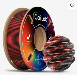 10Kg CAILAB 3D-printer Filament PLA Silk voor €10,99 bij Joybuy
