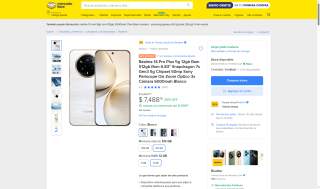 Realme 14 Pro 5G 512GB por $7,488 | Oferta Mercado Libre