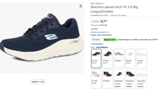 Sneaker Skechers ARCH FIT 2.0 voor €47,48 bij Amazon